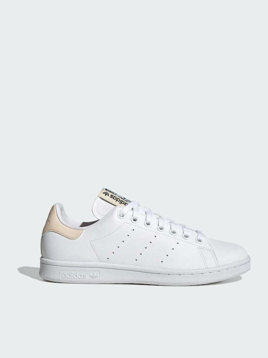 Stan Smith Damen Sneakers Cloud White / Bliss Orange / Almost Blue