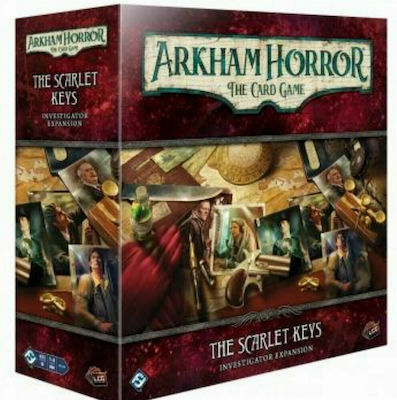 Fantasy Flight Game Expansion Arkham Horror: The Scarlet Keys Investigator for 1-2 Players 14+ Years (EN)