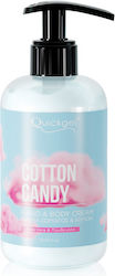 Quickgel Cotton Candy Ενυδατική Κρέμα Σώματος με Aloe Vera 300ml
