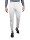 Dezign Men's Trousers Chino in Slim Fit White