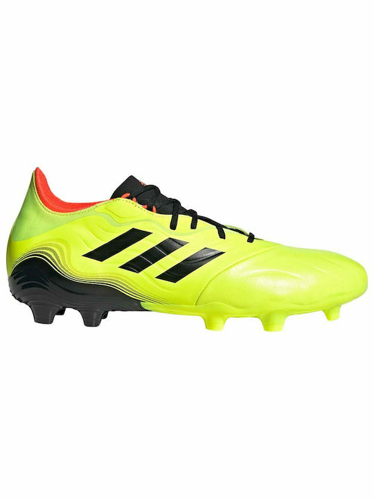 Adidas Copa Sense.2 TF Χαμηλά Ποδοσφαιρικά Παπούτσια με Τάπες Team Solar Yellow / Core Black / Solar Red