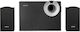 Edifier M206BT Ηχεία Υπολογιστή 2.1 με Bluetooth και Ισχύ 34W Μαύρα