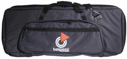 Bespeco Keyboard 88 Soft Θήκη Πλήκτρων με Επένδυση Μαύρη