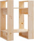 Bookcase Natural 41x35x57cm