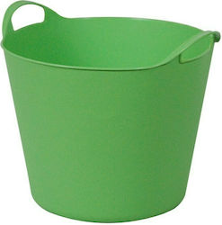 Ζεμπίλι - Καλάθι Μεταφοράς Πλαστικό 43lt Ø46x34.5cm Φυστικί