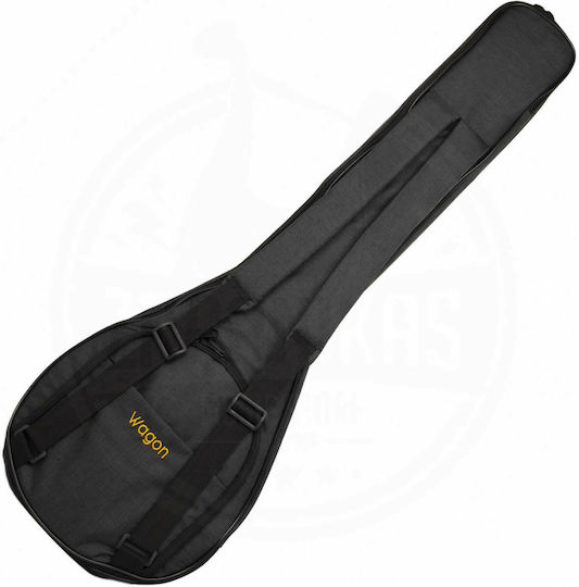 Wagon Case 03 Series Black Βαλίτσα Μπουζουκιού με Επένδυση