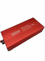 Invertor Auto Modificat Sine Wave 6000W pentru Convertirea 24V DC în 220V AC