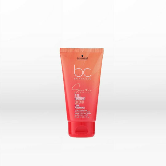 Schwarzkopf Bonacure Sun Protect 2-in-1 Treatment Μάσκα Μαλλιών για Ενυδάτωση 75ml
