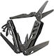 Multi-tool 16 tools Gray with Blade made of Steel in Sheath