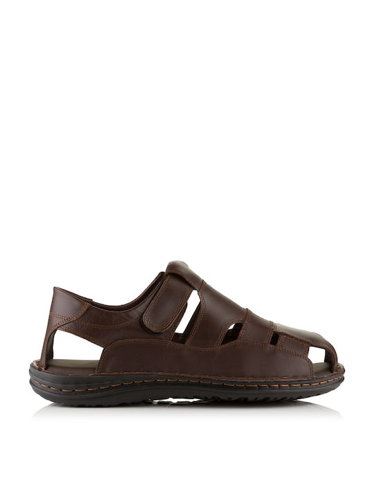 TOMAS Hans Men's Sandal Leather Brown