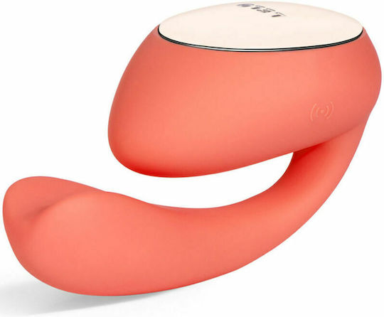Lelo Ida Wave Couples Massager Вибратор за двойки Коралово червено