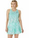 ASICS Match Graphic 2042A236-303 Women's Blouse Turquoise