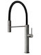 Gessi Cesello Kitchen Faucet Counter Flexible Steel Brushed