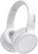 Philips TAH5205WH Ασύρματα / Ενσύρματα Over Ear Ακουστικά με 29 ώρες Λειτουργίας και Quick Charge Λευκά