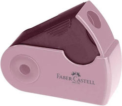 Faber-Castell Mini Sleeve Plastic Sharpener Pink