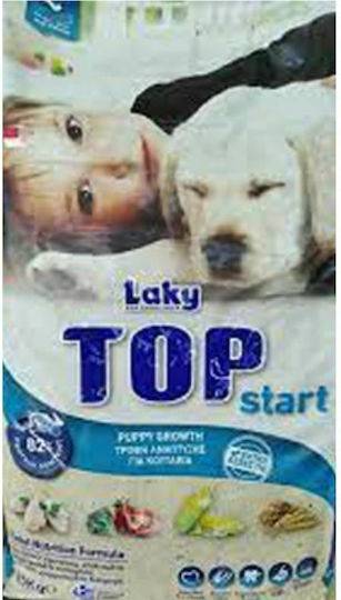 Laky Top Start Puppy 15kg Trockenfutter für Welpen mit Fleisch, Huhn und Leber