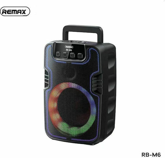 Remax RB-M6 Ηχείο Bluetooth 5W με Διάρκεια Μπαταρίας έως 3 ώρες Μαύρο
