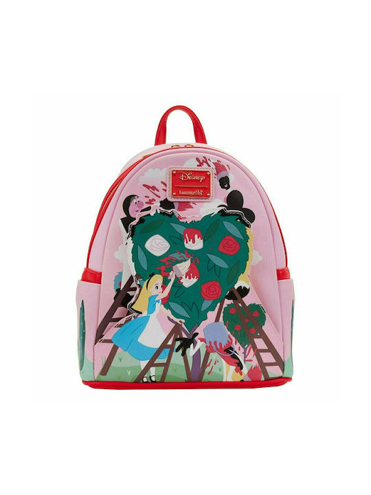 Loungefly Alice in Wonderland Kinder Rucksack Rucksack Rosa