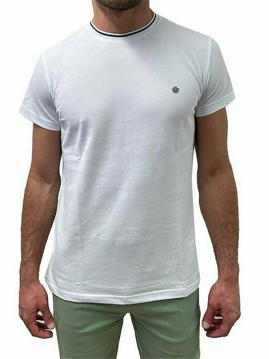 Dors Herren T-Shirt Kurzarm Weiß