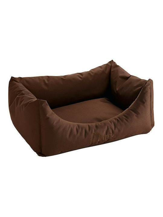 Hunter Gent Sofa Dog Bed In Brown Colour 80x60cm