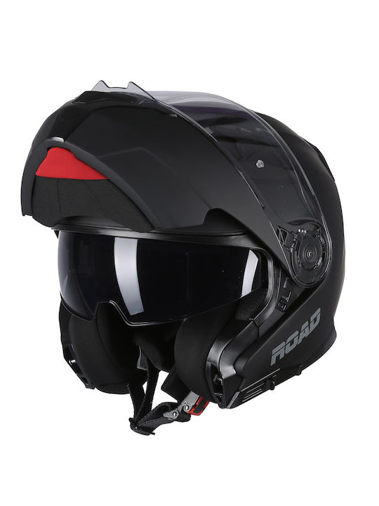 Pilot Road SV Full Face Helmet Matt Black