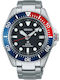 Seiko Prospex Compact Men's Watch 42.8mm Solar with Silver Metal Bracelet