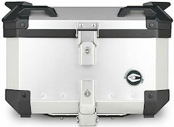 Coocase Mini Q Motorcycle Aluminum Top Case 32lt Silver