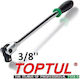 Toptul Sliding Straight Flexible Handle 3/8'' 25cm