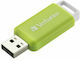 Verbatim Databar 32GB USB 2.0 Stick Green