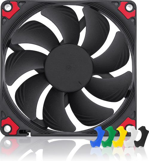 Noctua NF-A9X14 HS-PWM CH.BK.S Case Fan 92mm (2500rpm) Χωρίς Led Φωτισμό και Σύνδεση 4-Pin
