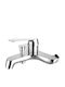 Piccadilly Mischung Bade- / Duscharmatur Badewanne Silber