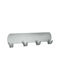 Metaltex Cârlig De Baie Cu 4 Locuri 15x15cm Inox Argintiu