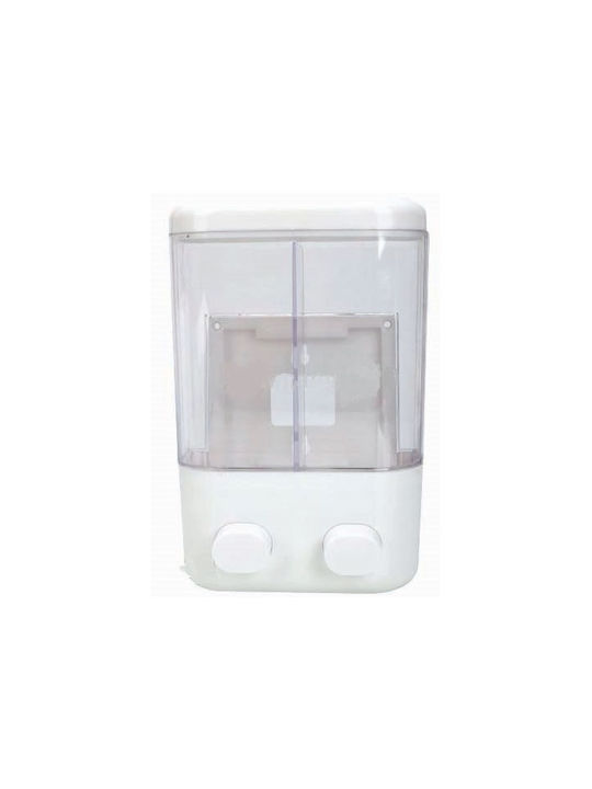 Klikareto Dispenser Πλαστικό Λευκό 600ml