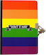 I-Total Love Pride Notebook 96 Sheets A5 with Padlock Multicolour