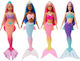 Barbie Κούκλα Dreamtopia Mermaid για 3+ Ετών (Διάφορα Σχέδια) 1τμχ