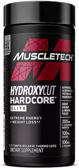 MuscleTech Hydroxycut Hardcore Elite 110 κάψουλες