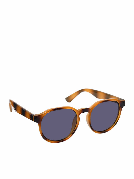 Eyelead L701 Unisex Sunglasses with Brown Tartaruga Plastic Frame and Gray Polarized Lens