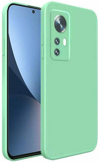 Bodycell Square Liquid Back Cover Σιλικόνης Light Green (Xiaomi 12 Pro)