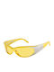 Arnette Men's Sunglasses with Yellow Horn-Rimmed Frame and Grey Lens AN4302 281685