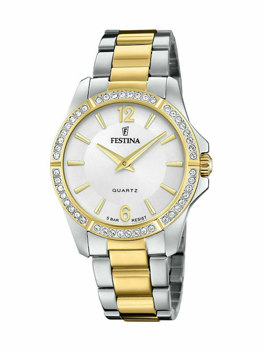 Festina Women's Watch with Silver Metal Bracelet