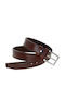 Men's Belt Leather Brown