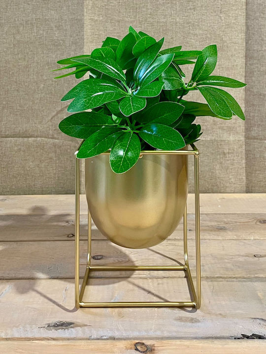 JK Home Decoration Horus Pot Gold 15x15x20cm 56907