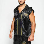 Leone Premium Boxing Gown Robe Boxzubehör Black