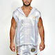 Leone Premium Boxing Gown Ρόμπα Πυγμαχίας White...