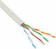 U/UTP Cat.5e (Gigabit) Καλώδιο Δικτύου Ethernet χωρίς ακροδέκτες 305m Λευκό