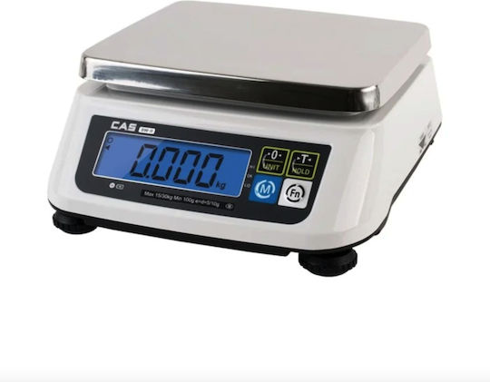 CAS SW-II Electronic cu Capacitate de Cântărire 6kg și Subdiviziune 2gr