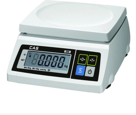 CAS SW-1 Electronic with Weighing Capacity of 10kg and Division 5gr