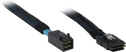 Inter-Tech SFF 8643 / SFF 8087 Cable 0.75m Μαύρο (88885005)