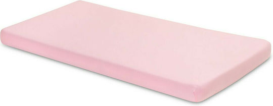 Sensillo Baby Crib Cotton Fitted Sheet Pink 60x120cm