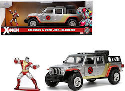 Jada Toys Marvel: Colossus Marvel: X-men - Colossus & 2020 Jeep Gladiator Diecast Model (1/32) with Jeep Gladiator X-Men